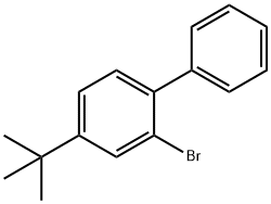 1,1'-Biphenyl, 2-bromo-4-(1,1-dimethylethyl)- Structure