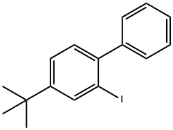 1,1'-Biphenyl, 4-(1,1-dimethylethyl)-2-iodo- Structure