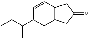 (4R,s)-4-(2-Butyl-cis-bicyclo[4.3.0]-2-nonen-8-one Structure