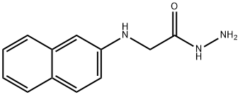 N-[2]naphthyl-glycine hydrazide Structure