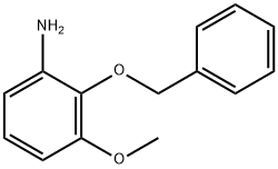 2-(benzyloxy)-3-methoxyaniline Structure