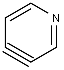 Pyridine, 3,4-didehydro- 구조식 이미지