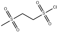 2-methanesulfonylethane-1-sulfonyl chloride Structure