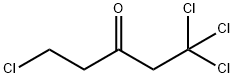 3-Pentanone, 1,1,1,5-tetrachloro- Structure