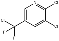 Pyridine, 2,3-dichloro-5-(chlorodifluoromethyl)- Structure