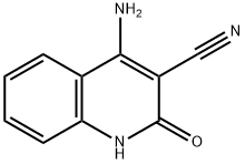 3-QUINOLINECARBONITRILE, 4-AMINO-1,2-DIHYDRO-2-OXO- 구조식 이미지