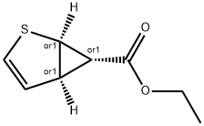 (1R,5R,6S)-rel-2-Thiabicyclo[3.1.0]hex-3-ene-6-carboxylic acid ethyl ester 구조식 이미지