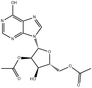 Inosine, 2',5'-diacetate (9CI) 구조식 이미지