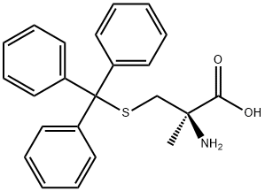 L-Cysteine, 2-methyl-S-(triphenylmethyl)- Structure