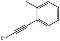 Benzene, 1-(2-bromoethynyl)-2-methyl- Structure