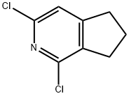 1,3-dichloro-6,7-dihydro-5H-cyclopenta[c]pyridine Structure