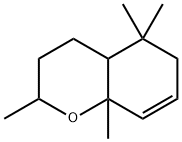 2H-1-Benzopyran, 3,4,4a,5,6,8a-hexahydro-2,5,5,8a-tetramethyl- Structure