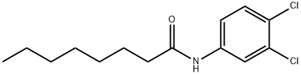 Octanamide, N-(3,4-dichlorophenyl)- 구조식 이미지