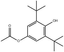 1,4-Benzenediol, 2,6-bis(1,1-dimethylethyl)-, 4-acetate 구조식 이미지