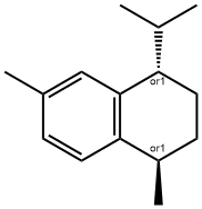 Naphthalene, 1,2,3,4-tetrahydro-1,6-dimethyl-4-(1-methylethyl)-, (1R,4S)-rel- Structure