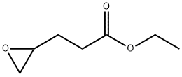 2-Oxiranepropanoic acid, ethyl ester Structure