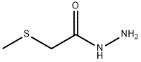 2-(methylsulfanyl)acetohydrazide Structure