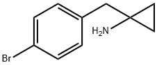 bromophenyl)methyl]cyclopropan-1-amine Structure