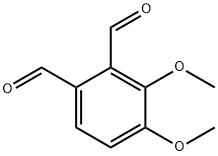 1,2-Benzenedicarboxaldehyde, 3,4-dimethoxy- Structure