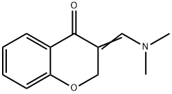 4H-1-Benzopyran-4-one, 3-[(dimethylamino)methylene]-2,3-dihydro- 구조식 이미지