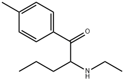 1-Pentanone, 2-(ethylamino)-1-(4-methylphenyl)- Structure