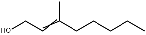 3-methyloct-2-en-1-ol Structure