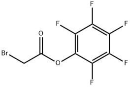 Acetic acid, 2-bromo-, 2,3,4,5,6-pentafluorophenyl ester Structure