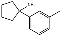 1-(3-Methylphenyl)cyclopentanamine 구조식 이미지