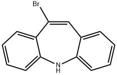 5H-Dibenz[b,f]azepine, 10-bromo- 구조식 이미지