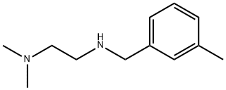 2-(dimethylamino)ethyl][(3-methylphenyl)methyl]amine Structure