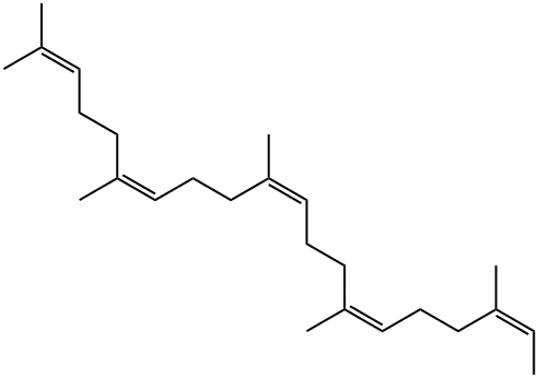 2,6,10,14,18-Eicosapentaene, 2,6,10,14,18-pentamethyl-, (6Z,10Z,14Z,18Z)- Structure