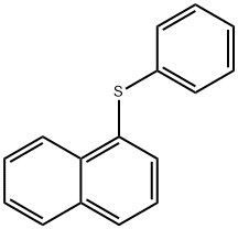 Naphthalene, 1-(phenylthio)- Structure
