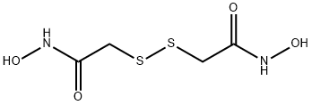 Acetohydroxamic acid, 2,2'-dithiodi- (7CI,8CI) Structure