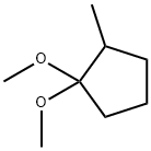 1,1-dimethoxy-2-methylcyclopentane Structure