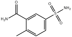 2-methyl-5-sulfamoylbenzamide 구조식 이미지