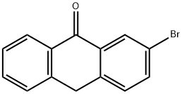 9(10H)-Anthracenone, 2-bromo- 구조식 이미지