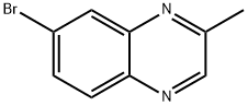 Quinoxaline, 7-bromo-2-methyl- Structure