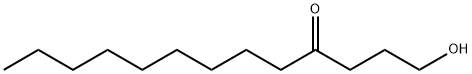 4-Tridecanone, 1-hydroxy- Structure