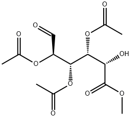 -D-glucuronic Acid Methyl Ester 2,3,4-Triacetate Structure