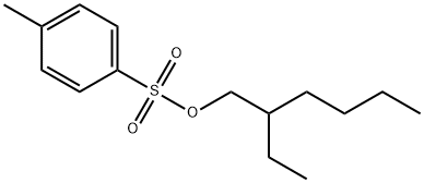 Benzenesulfonic acid, 4-methyl-, 2-ethylhexyl ester 구조식 이미지