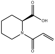 (2S)-1-(prop-2-enoyl)piperidine-2-carboxylic acid Structure