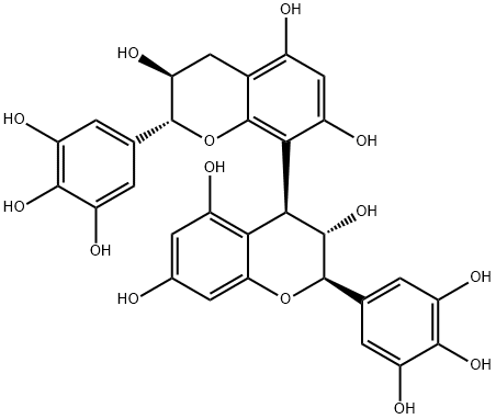 PRODELPHINIDIN B3 Structure