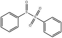 Benzene, [(phenylsulfinyl)sulfonyl]- Structure