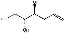 5-Hexene-1,2,3-triol, (2R,3S)- Structure