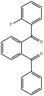 Benzophenone, 2-benzoyl-2'-fluoro- (6CI,8CI) 구조식 이미지