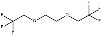Ethane, 1,2-bis(2,2,2-trifluoroethoxy)- Structure