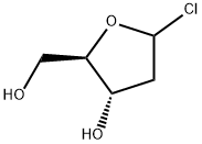D-erythro-Pentofuranosyl chloride, 2-deoxy- Structure