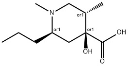 Isonipecotic acid, 4-hydroxy-1,5-dimethyl-2-propyl-, stereoisomer (8CI) 구조식 이미지