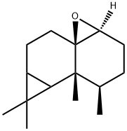 Cyclopropa[5,?6]?naphth[1,?8a-?b]?oxirene, decahydro-?1,?7,?7,?7b-?tetramethyl-?, (1R,?3aS,?4aR,?7bR)?- 구조식 이미지