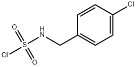 Sulfamoyl chloride, N-[(4-chlorophenyl)methyl]- 구조식 이미지